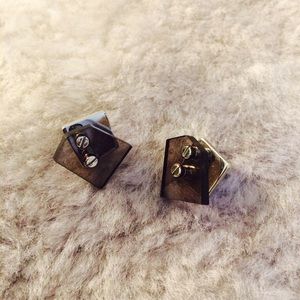 & Other Stories Geometric Stud Earrings